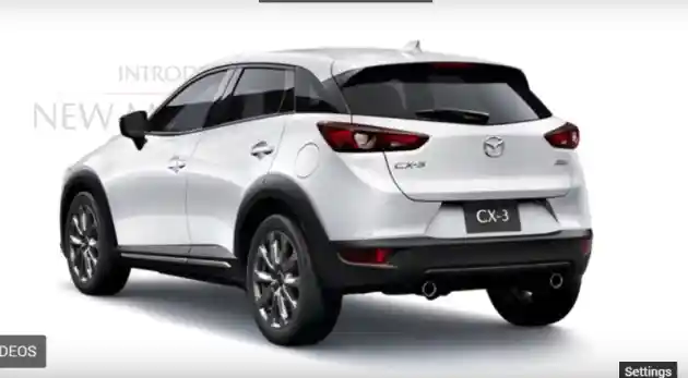 Foto - Mazda CX-3 Varian Baru Tidak Inden!