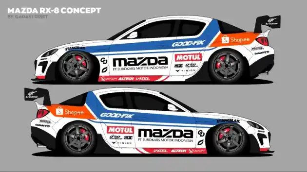 Foto - Antusiasme Modifikasi Semakin Meningkat, Garasi Drift Siap Berikan Giveaway Mazda RX-8