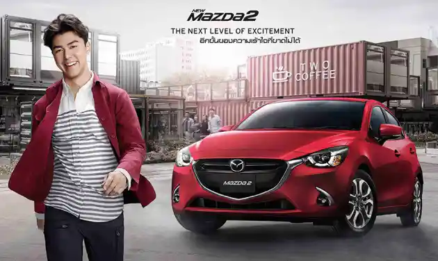 Foto - Mazda2 Facelift Rilis Di Thailand, Dapat Fitur Pintar Baru