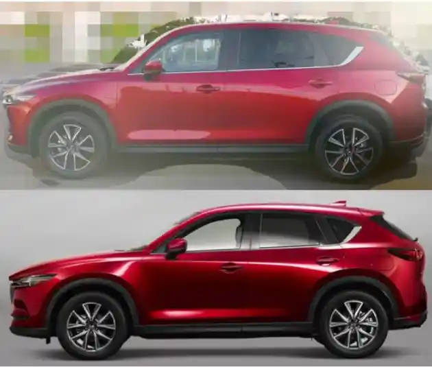 Foto - Inikah Tampilan Mazda CX-8? Lebih Melar Dibanding CX-5