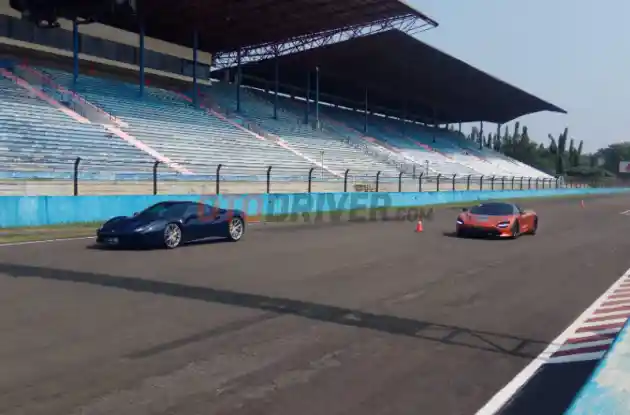 Foto - McLaren Club Indonesia Ajak Berbagai Merek Supercar Ngebut di Sentul