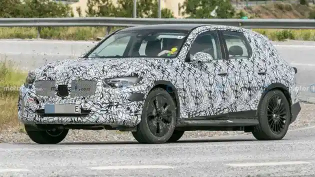 Foto - SPY SHOT: Mercedes-Benz GLC Terbaru, Tampak Lebih Besar