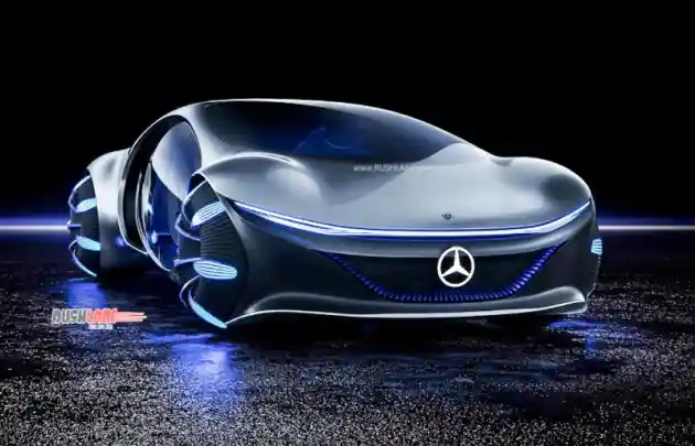 Foto - Keren! Mercedes-Benz Pakai Komponen Buatan Indonesia di Mobil 'Avatar'-nya