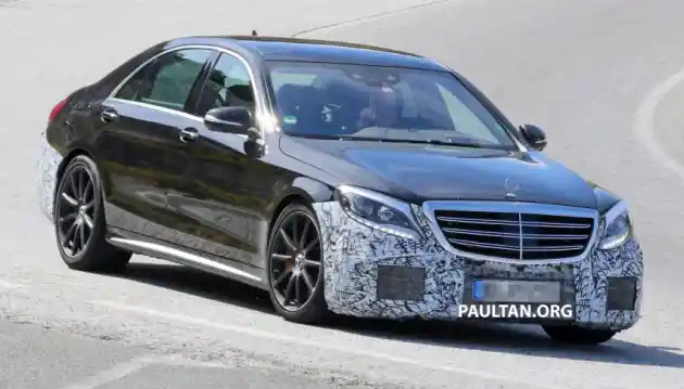 Foto - SPY SHOT: Mercedes-Benz S-Class Facelift 2017