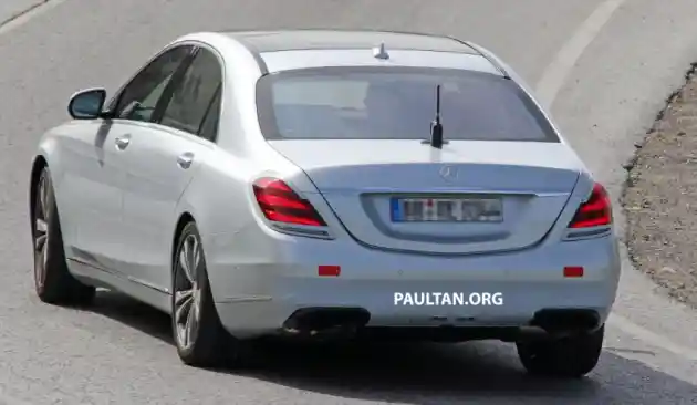 Foto - SPY SHOT: Mercedes-Benz S-Class Facelift 2017