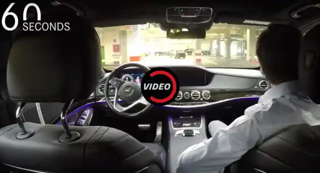 Foto - VIDEO: Teknologi Autonomous Mercedes-Benz S-Class Langsung Dipakai Begitu Keluar Pabrik