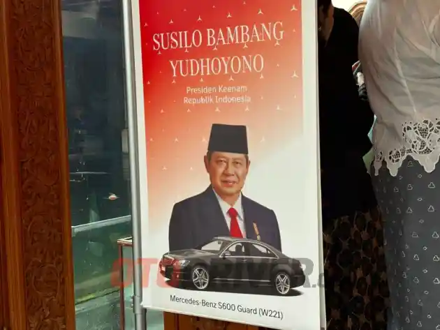 Foto - Melihat Mobil Mercedes-Benz Presiden Indonesia Dari Masa ke Masa