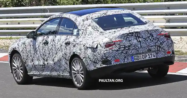 Foto - SPY SHOT: Mercedes-Benz CLA Generasi Terbaru