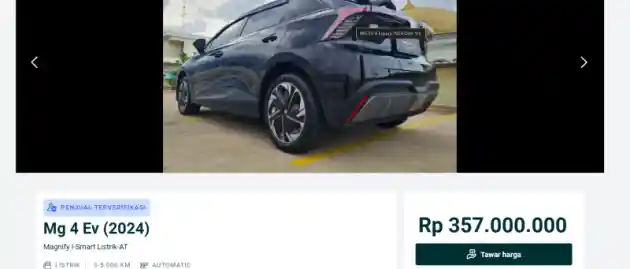 Foto - Ini Dia Mobil Listrik Dengan Harga Jual Yang Cukup Bertahan