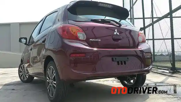 Foto - Mitsubishi Mirage Facelift Terungkap Gamblang Di Indonesia, Ini Foto-Fotonya