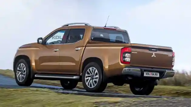 Foto - Mitsubishi Triton Generasi Mendatang Bersaudara Dengan Nissan Navara