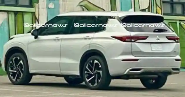 Foto - Bocoran Penampakan Mitsubishi Outlander Generasi Keempat, Meluncur Tahun Depan