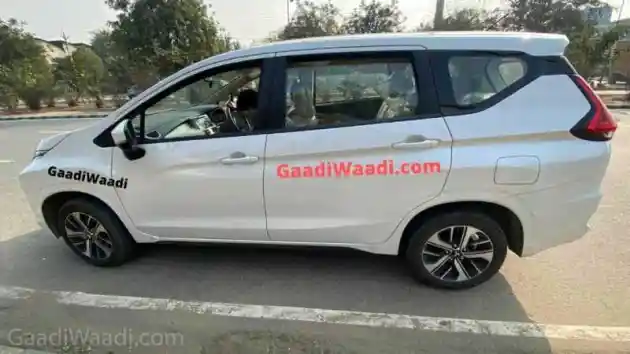 Foto - Mitsubishi Xpander Tertangkap Uji Jalan di India