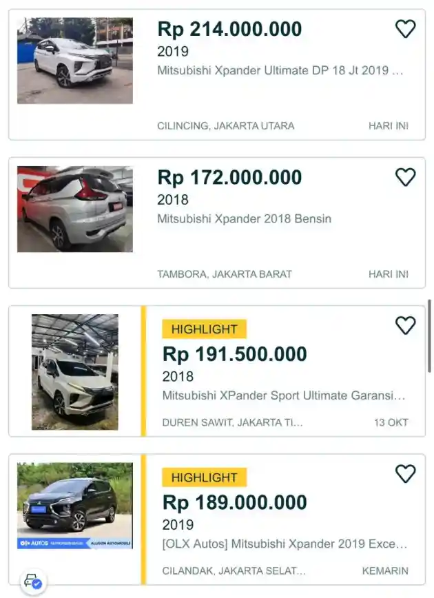 Foto - Harga Bekas Mitsubishi Xpander Terpantau Stabil, Jadi Ini Rahasianya