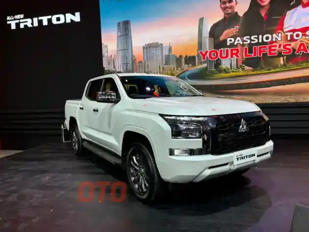 Foto - Mitsubishi Pamerkan All New Triton dan New Pajero Sport di GIIAS 2024, Ini Spesifikasinya