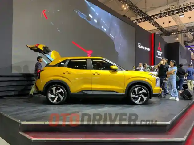 Foto - Mitsubishi Obral XForce di GIIAS 2024, Diskon Sampai Rp 65 Juta