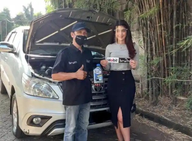 Foto - Mobil™ Lubricants dan Brum Indonesia, Lakukan Layanan Yang Sesuai Dengan Kondisi PSBB.