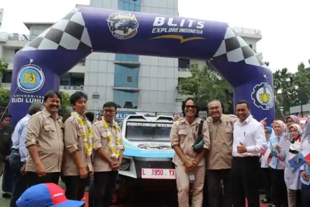 Foto - Mobil Listrik Karya Universitas Budi Luhur dan ITS Percaya Diri Akan Ikut Reli Dakar!