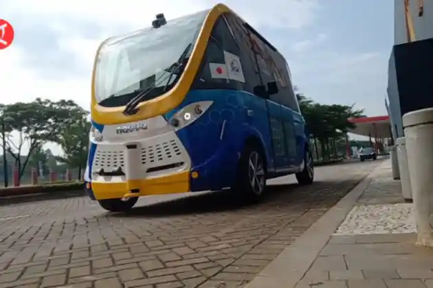 Foto - Mobil Listrik Otonom BSD Akan Dilibatkan KTT G20