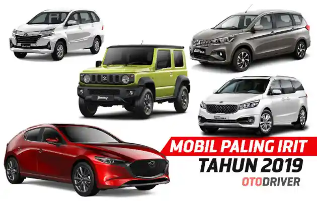 Foto - Mobil Paling Irit BBM Versi OtoDriver Tahun 2019