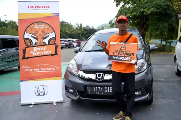 Foto - Honda Mobilio Kembali Diadu Keiritannya, Tembus Berapa KM/Liter?