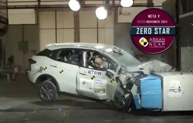 Foto - VIDEO: Crash Test Neta V (ASEAN NCAP_