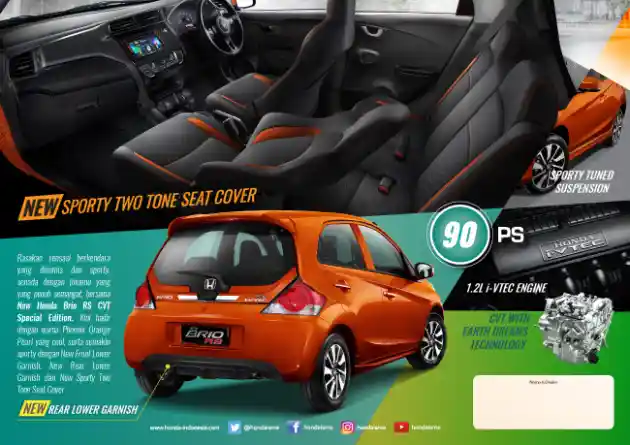 Foto - Honda Brio Edisi Spesial Harganya Dekati Mitsubishi Xpander