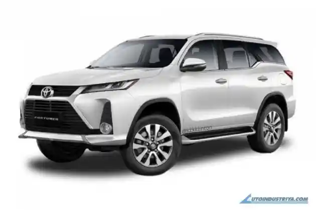 Foto - Terkaan Fortuner Facelift Berwajah Harrier