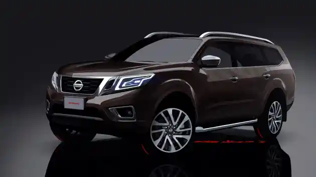 Foto - Inikah Wajah Nissan Navara SUV Rival Fortuner Dan Pajero Sport?