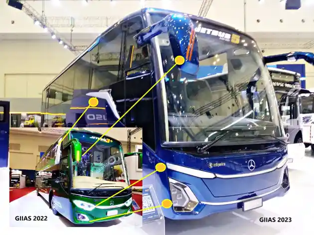 Foto - Desain Bus GIIAS 2023: Detail Dan Warna Jadi Kunciannya