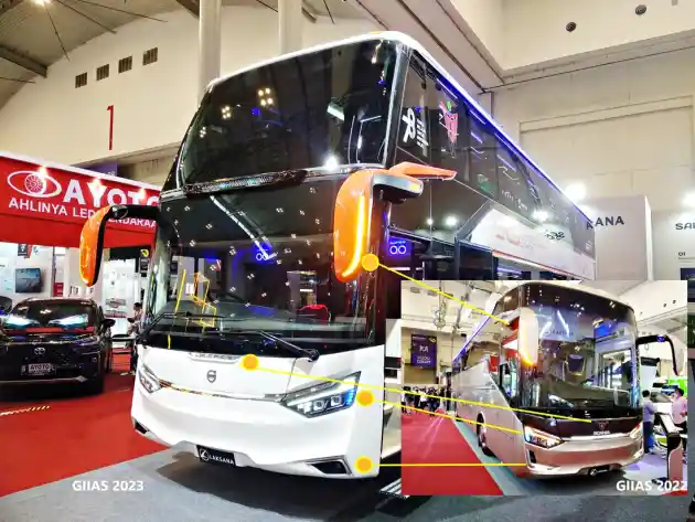 Foto - Desain Bus GIIAS 2023: Detail Dan Warna Jadi Kunciannya