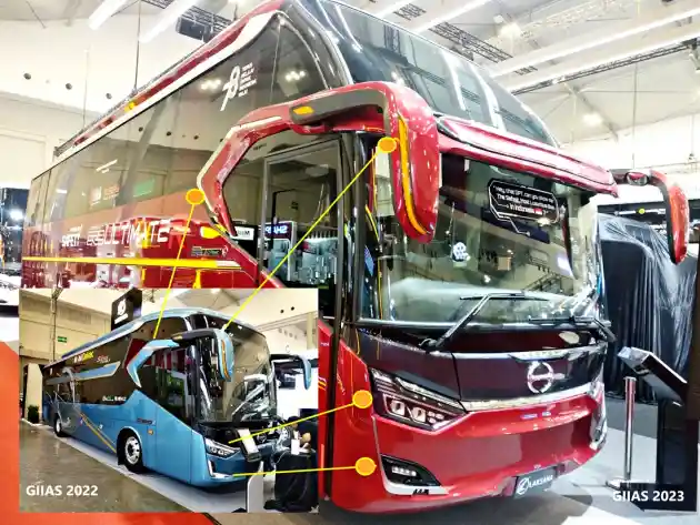 Foto - Desain Bus GIIAS 2023: Detail Dan Warna Jadi Kunciannya