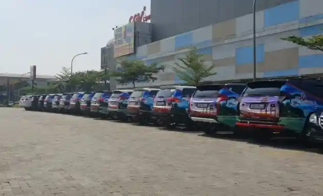 Foto - Komunitas Pajero Sport Satu ini 'Sucikan Hati' Usai Lebaran