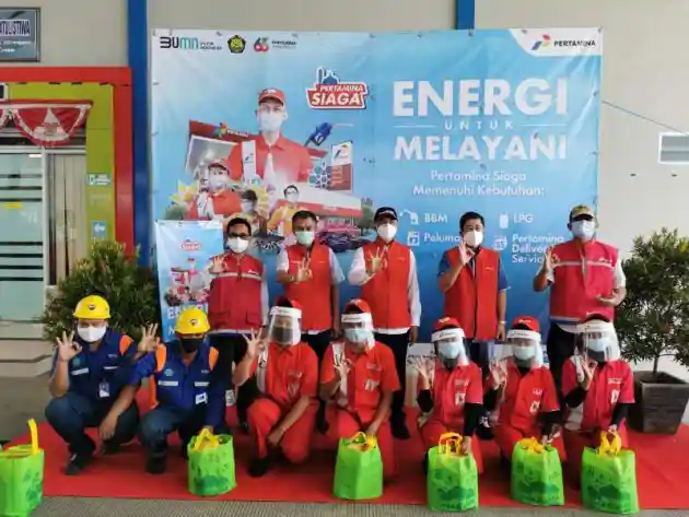 Foto - Walau Mudik Dilarang, Pertamina Tetap Siapkan Satgas Idul Fitri