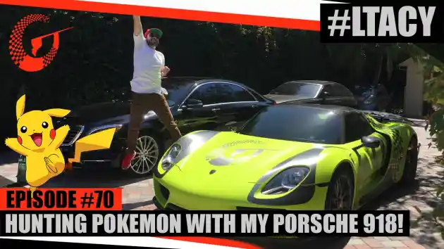 Foto - VIDEO: Pria Kaya Ini Bermain Pokemon Go Menggunakan Porsche 918 Spyder