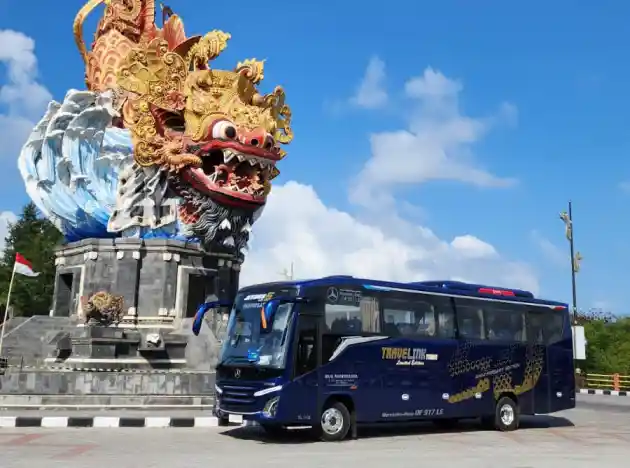 Foto - Masih Gres, Segini Biaya Sewa Jetbus 5 PO Travelink di Bali