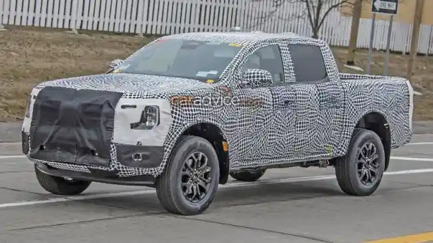 Foto - Ford Ranger Facelift, Akan Gunakan Desain Wajah F-150.