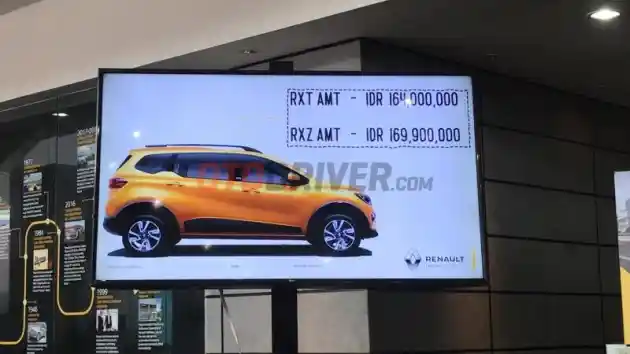 Foto - Resmi! Harga Renault Triber Mulai dari RP 133 Juta