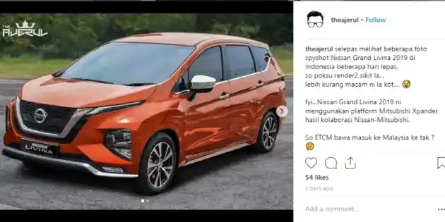 Foto - Nissan Livina Model Baru Sudah Diterka Wujudnya