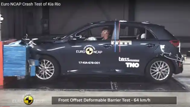 Foto - VIDEO: Crash Test Kia Rio 2017 (Euro NCAP)