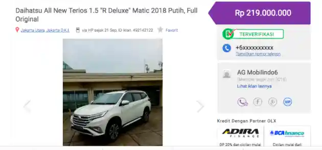 Foto - All New Rush - Terios Versi Bekas Lebih Murah Hingga Rp 26 Juta