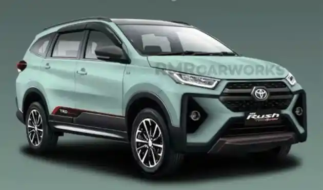 Foto - Seperti Inikah Toyota Rush Facelift?