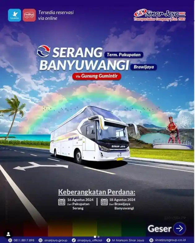 Foto - Ada Long Weekend, Ini Beberapa Rute Bus AKAP Terbaru