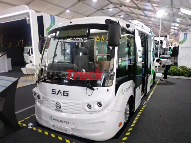 Foto - SAG Rilis Bus Listrik Untuk Jalur TransJakarta