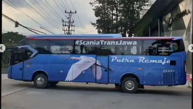 Foto - Scania Legacy SR2 HD Prime, Siap Ramaikan Armada PO Putra Remaja