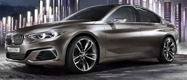 Foto - BMW Seri-1 Sedan Terlihat Sedang DItes Di Cina