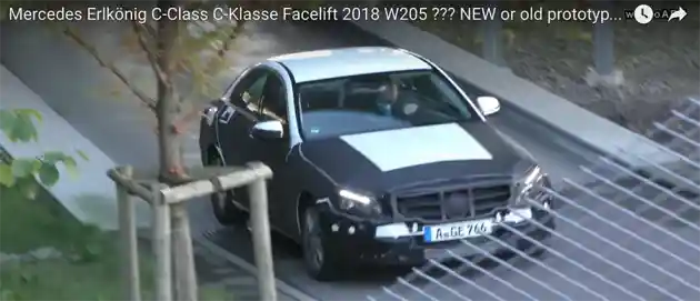 Foto - VIDEO: Mercedes-Benz C-Class Facelift Tertangkap Kamera