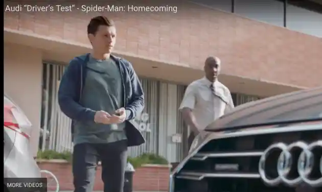 Foto - VIDEO: Mengintip Audi A8 Terbaru Dalam Teaser Film Spider-Man: Homecoming