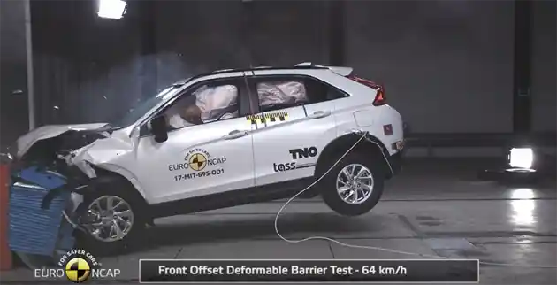 Foto - VIDEO: Crash Test Mitsubishi Eclipse Cross (Euro NCAP)