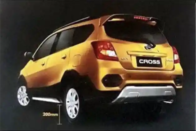 Foto - Ground Clearance Datsun Cross Bakal Jadi yang Tertinggi di Kelasnya!